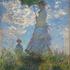 Woman with a Parasol - Claude Monet, 1875